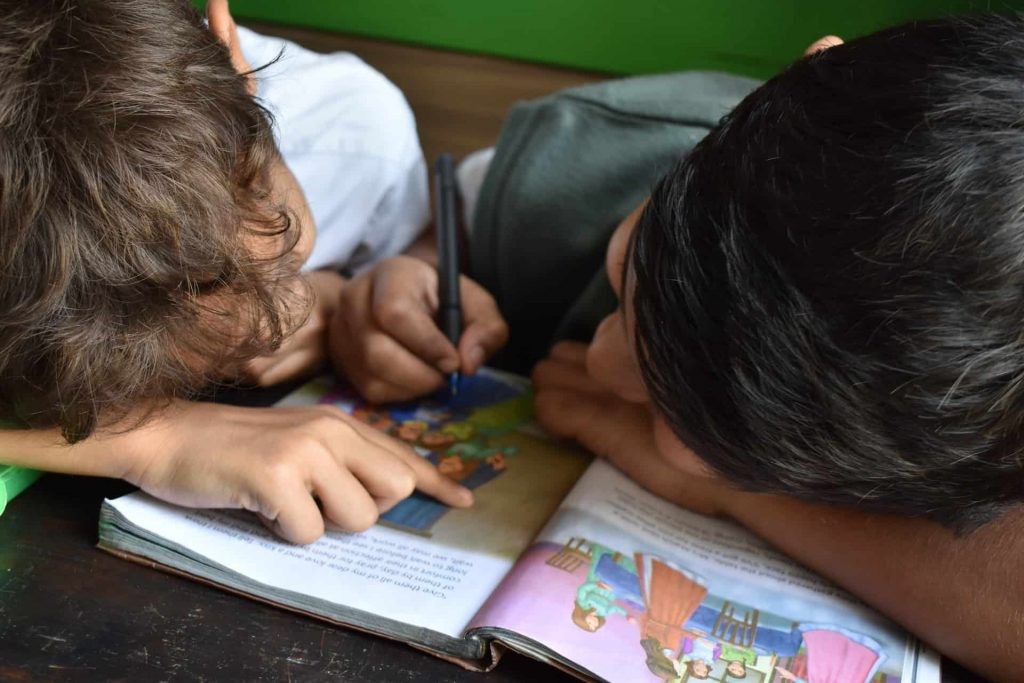 Importance of language learning through vocabulary learning depicted in an image