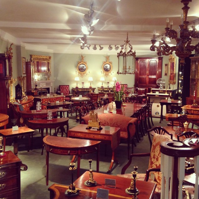 Visiting an antique dealer is a great way to learn about antiques