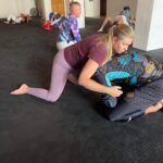 Woman practicing Jiu Jitsu with confidence