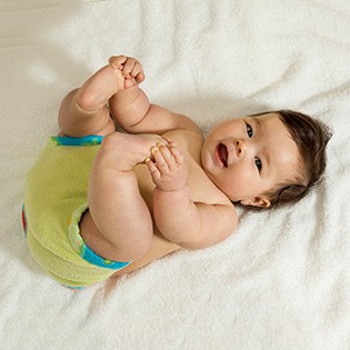 Baby Learning to Sit Up