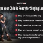 Child singing with joy, representing early vocal training