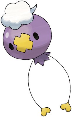 Drifloon floating in the Pokémon anime, highlighting its role and character