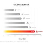 Comparison of calories burned jumping rope vs. other cardio activities from Crossrope