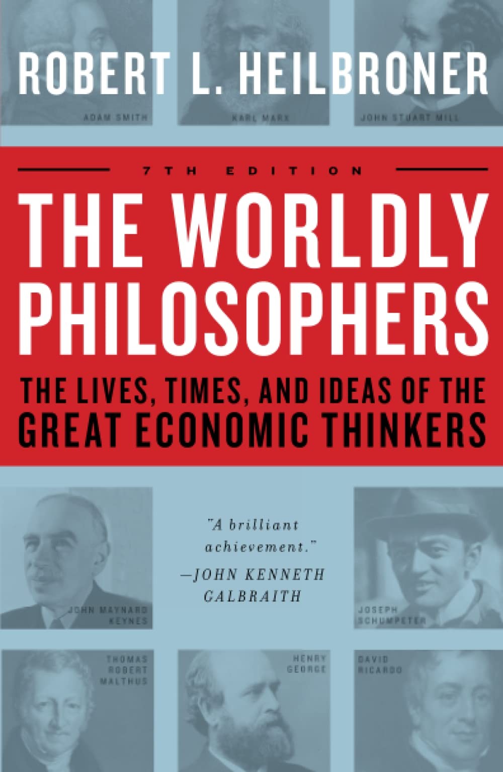 The Worldly Philosophers Book Cover