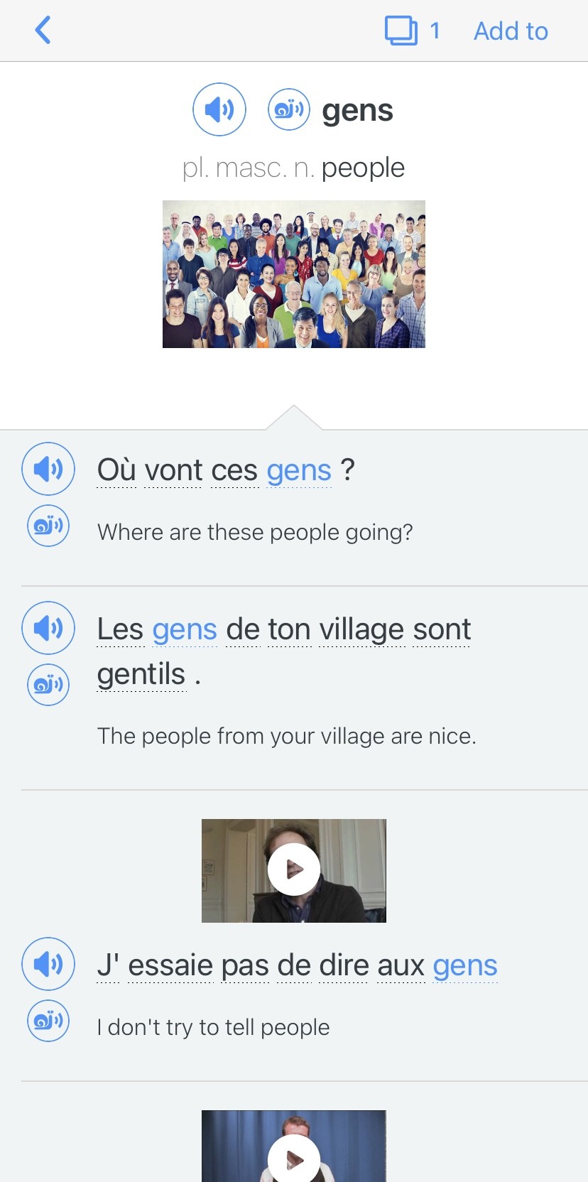 Person learning a language with flashcards