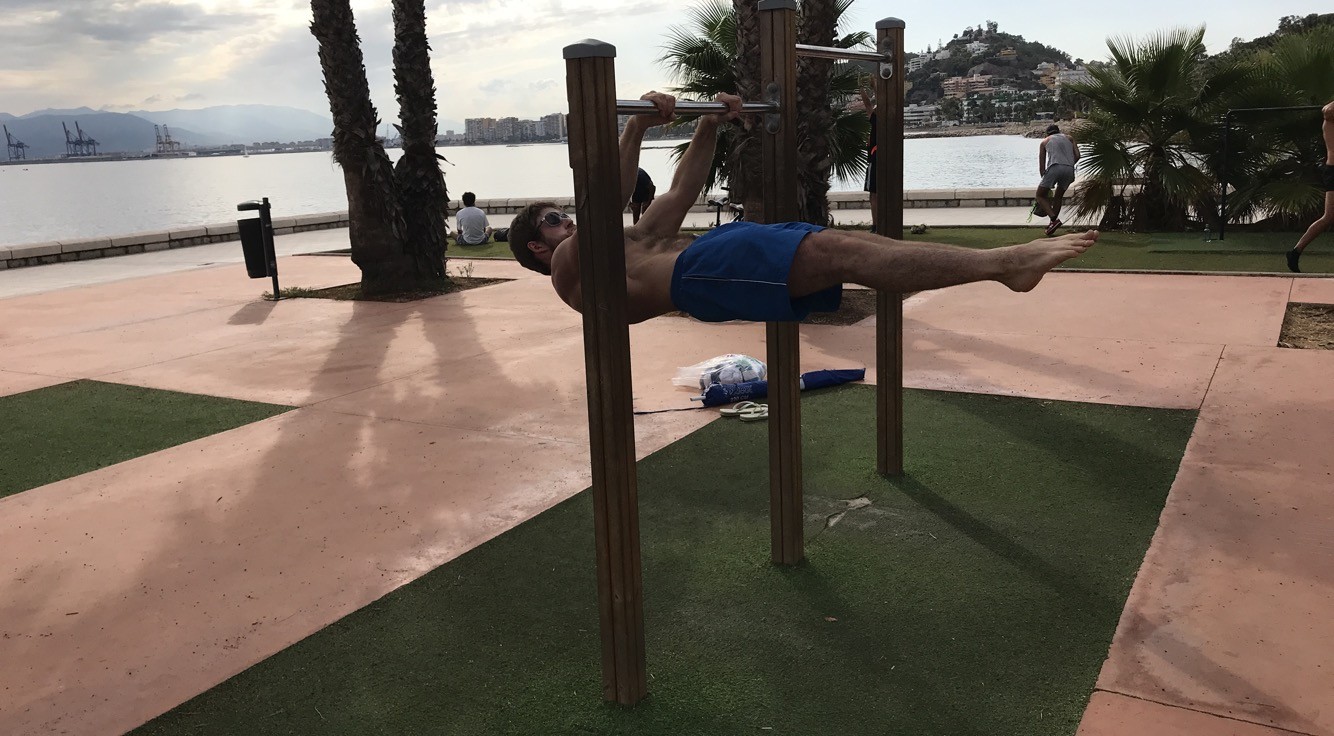 Front lever progression