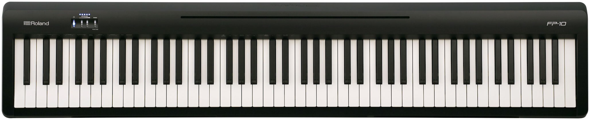 Fingers playing a keyboard with a focus on correct hand posture and curved fingers, illustrating fundamental piano technique.