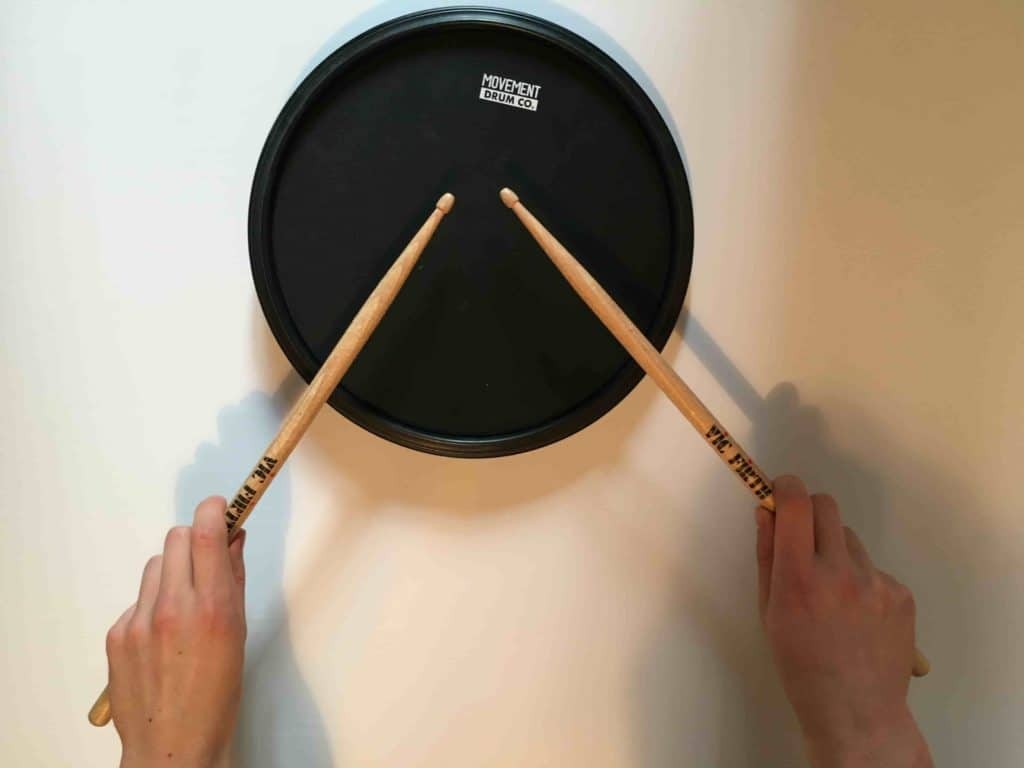 German grip - How to learn drums for beginners