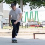 Goofy Stance on a Skateboard