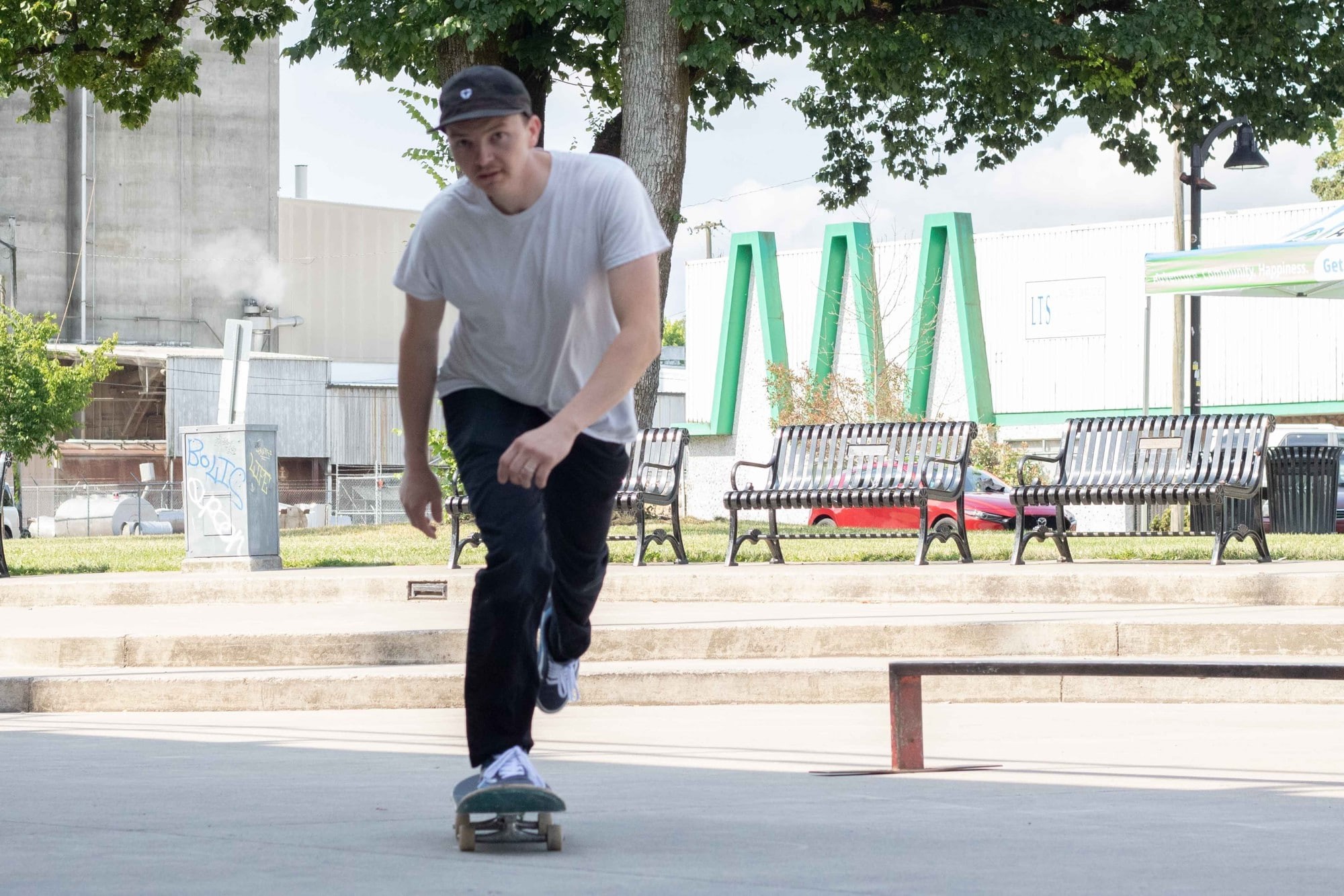 Goofy Stance on a Skateboard