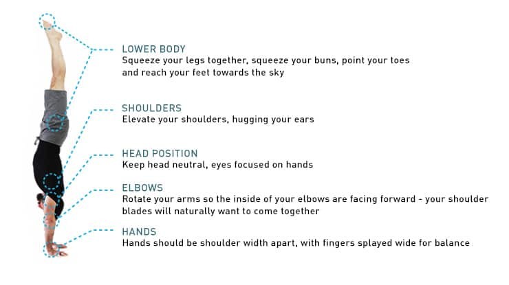 Handstand Positioning