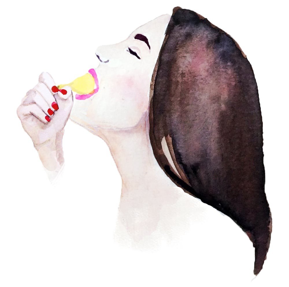 Desensitizing gag reflex with toothbrush