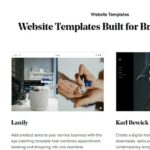 Competitor analysis for website building