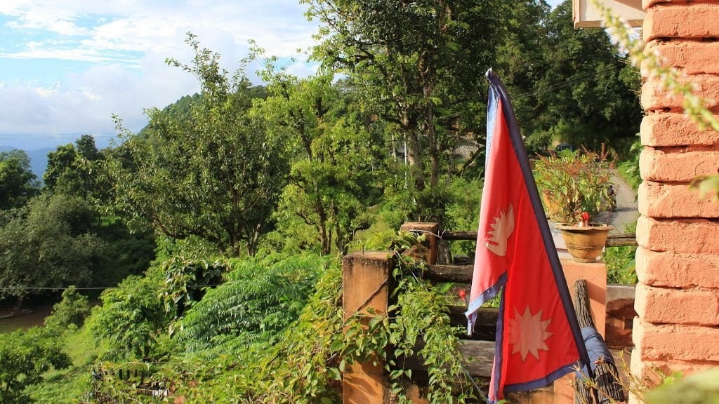 The phrase "same-same but different" doesn't apply to Nepali grammar, it is just different.