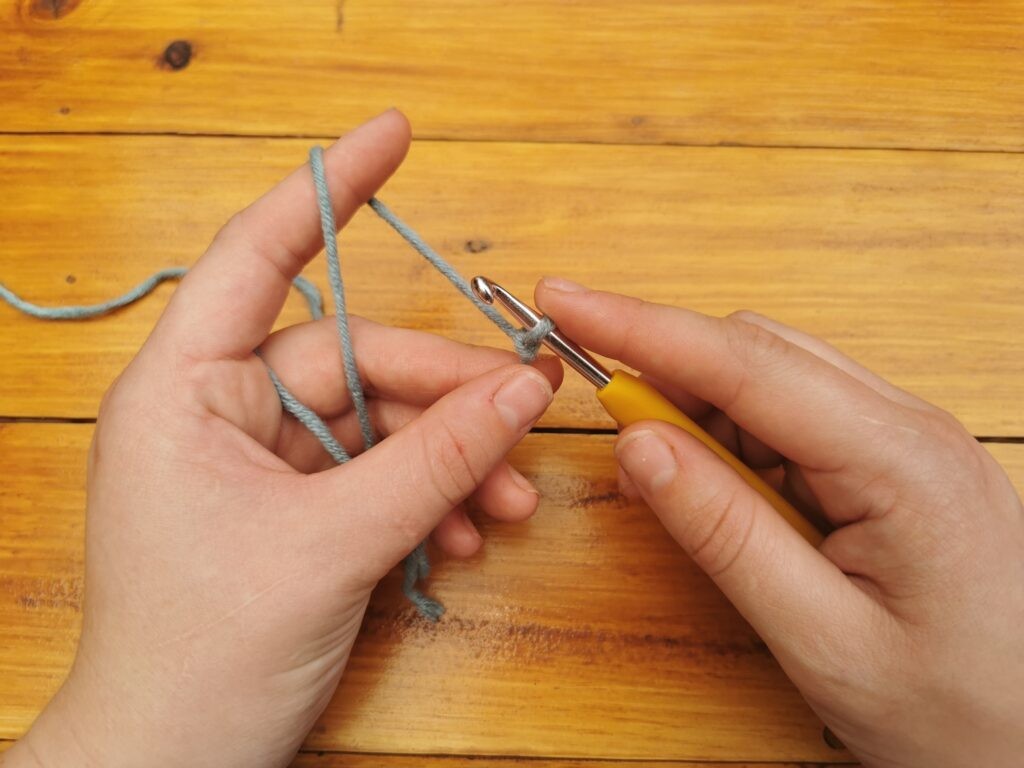 Start to make a chain
