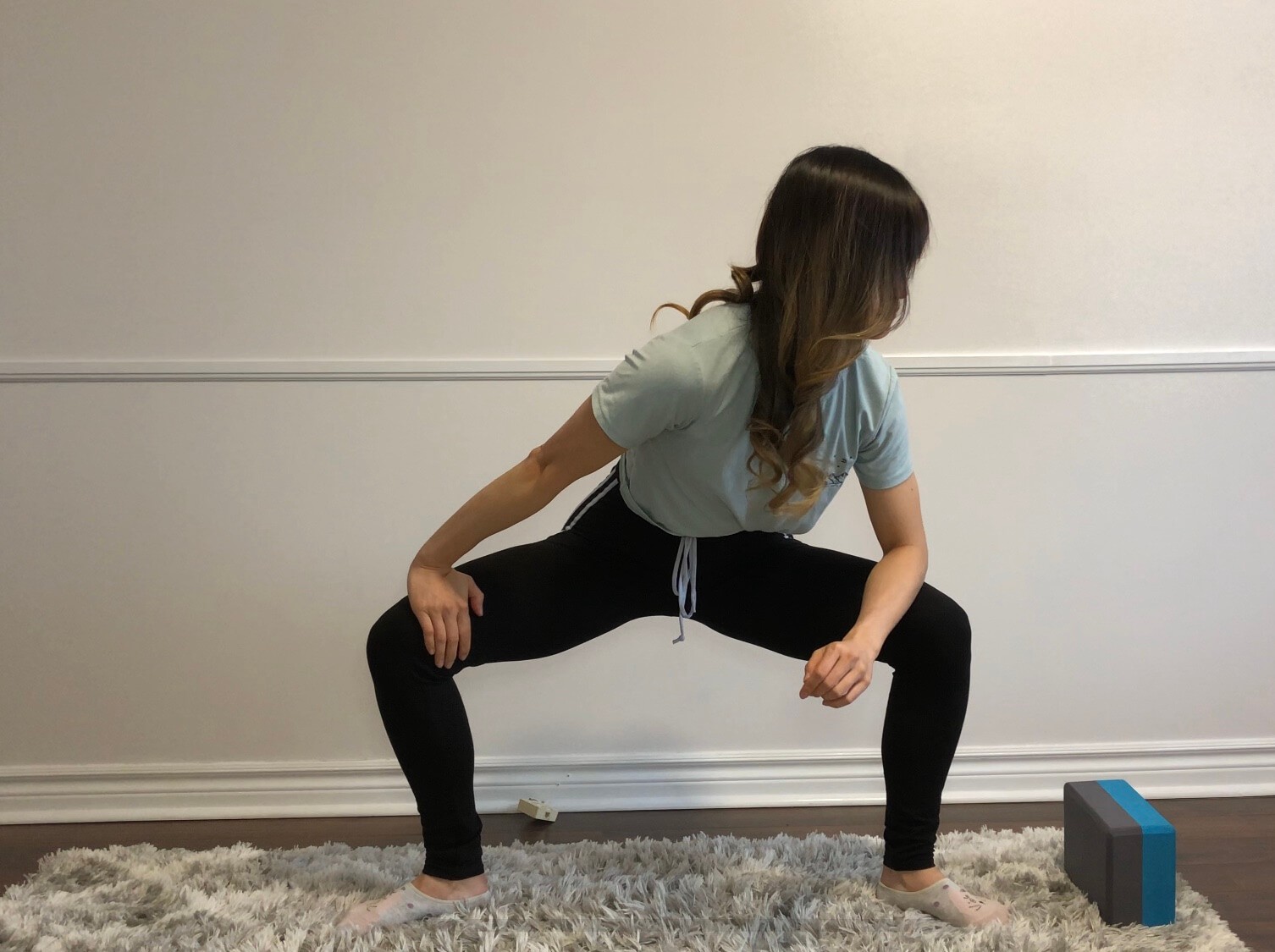 Goddess Stretch for splits training