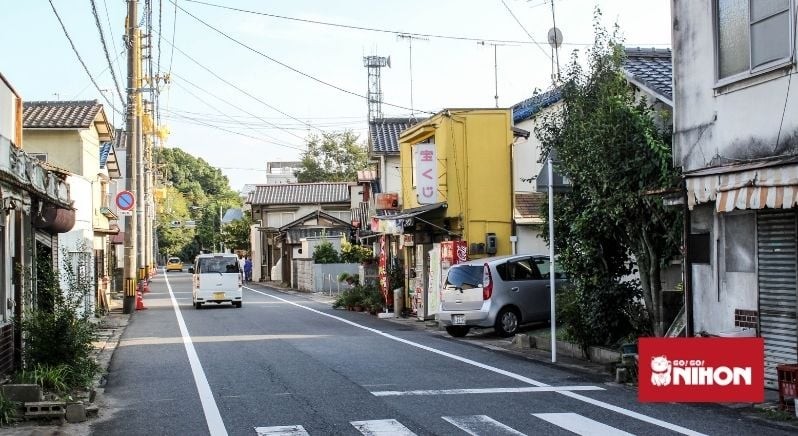 Crowded street in Tokyo, Japan