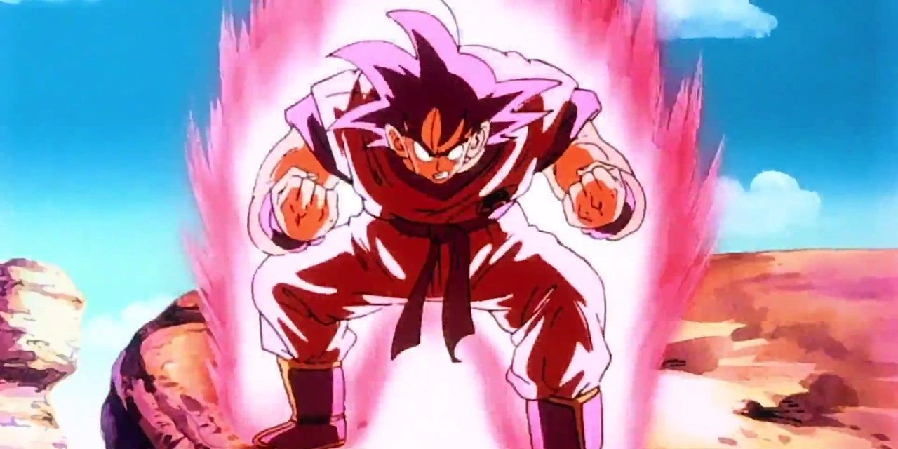 Goku Training On King Kai's Planet
