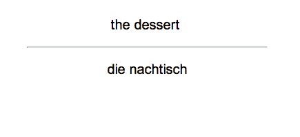 German language resources