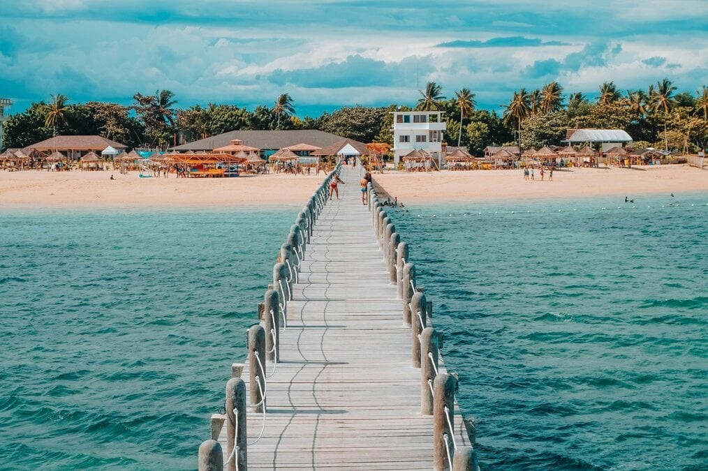 Sandy Beach in the Philippines