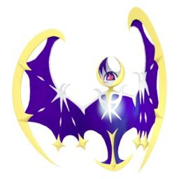 Lunala artwork by Ken Sugimori