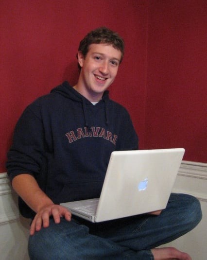 Mark Zuckerberg at a Harvard Event, around 2005