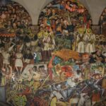 Diego Rivera's depiction of the complex history of Mexico