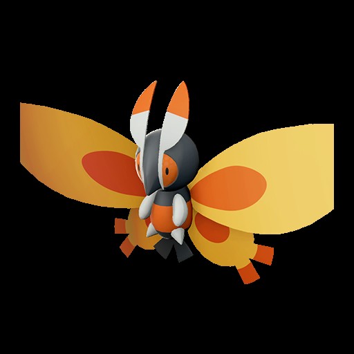 Mothim in Flight