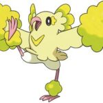 Oricorio (Pom-Pom Style) artwork by Ken Sugimori