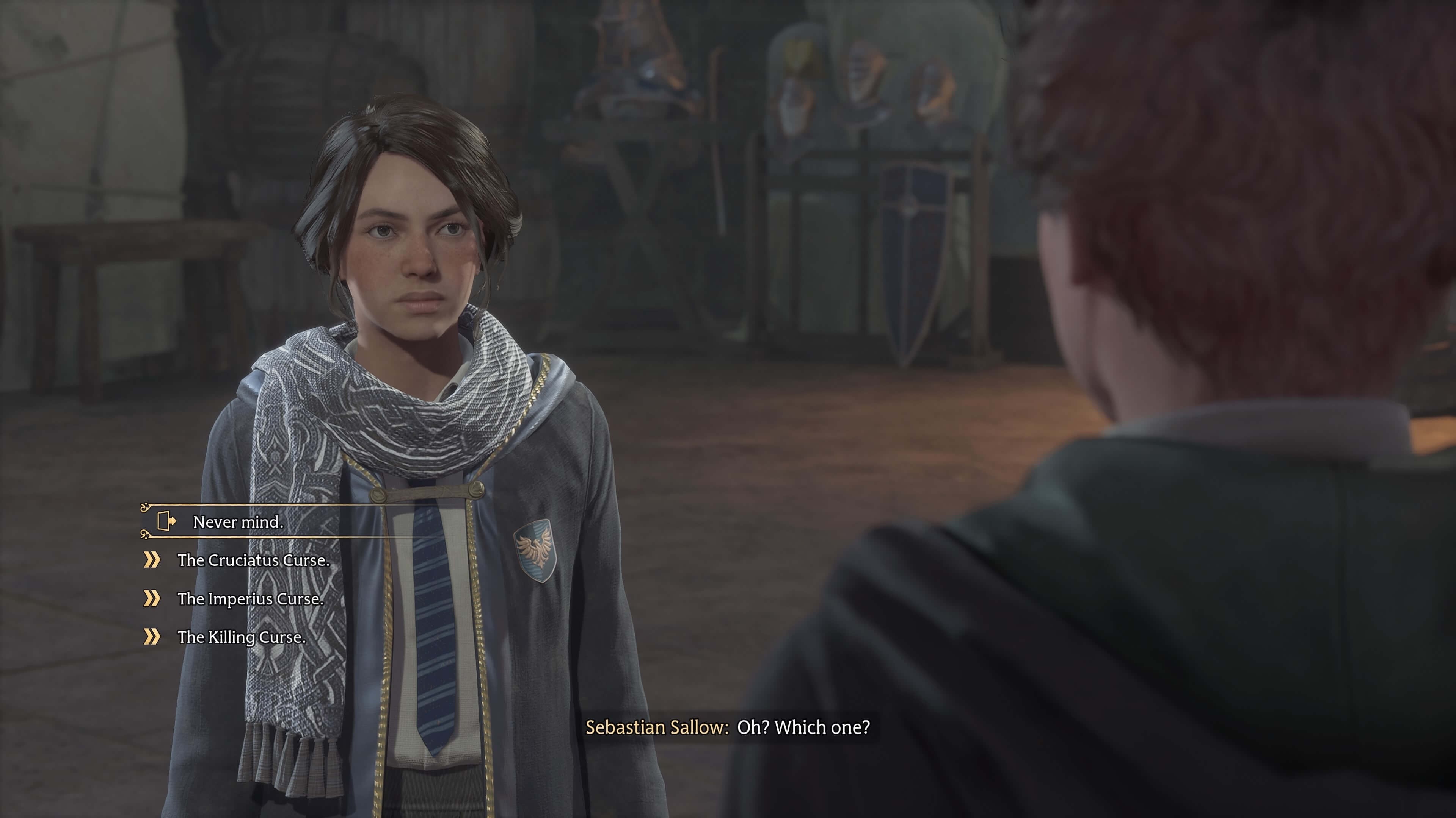 Sebastian Sallow Offering Crucio