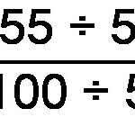 Convert percentage to decimal