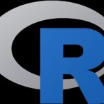 R and Python logos