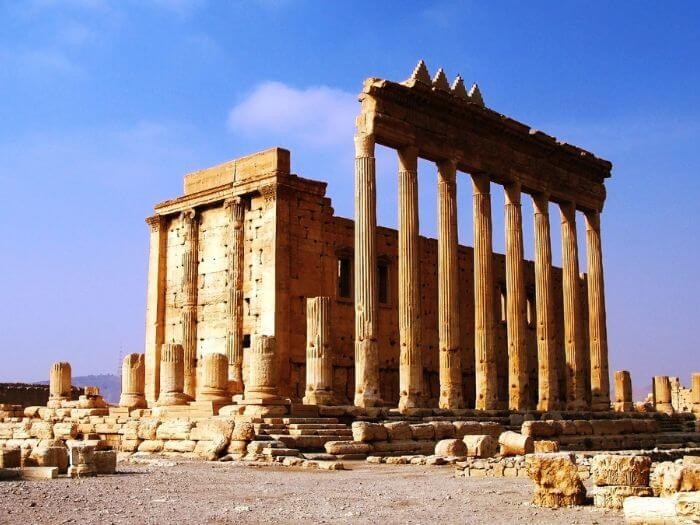 ruins of the Temple of Baal
