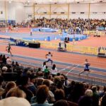 Aerial view of the expansive PG County Sports and Learning Complex, highlighting its diverse facilities.