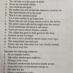Swahili Noun Classes