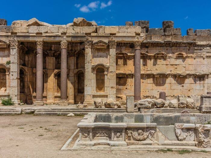 Temple of Jupiter Baalbek Beeka Lebanon