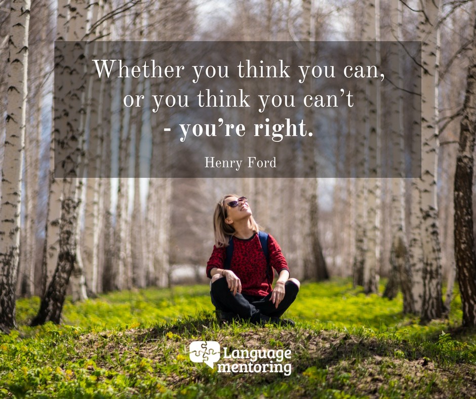 Whether you think you can, or you think you can