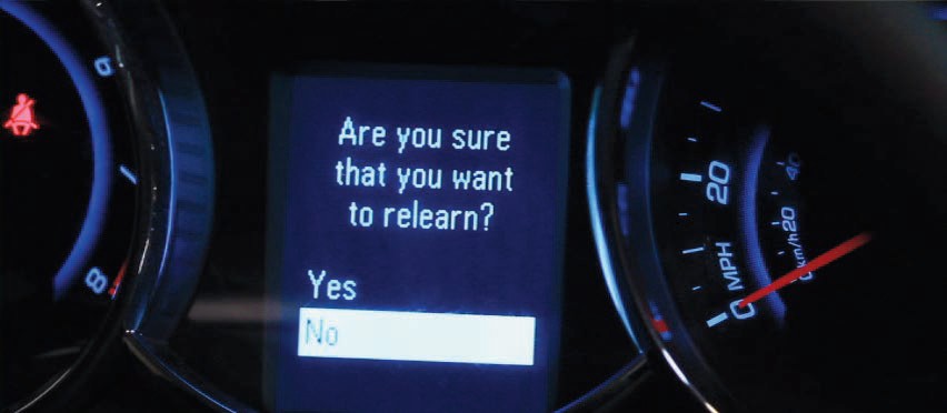 TPMS Relearn Process