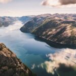 View from Preikestolen Norway