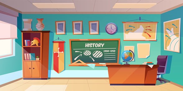 Historical classroom discussions