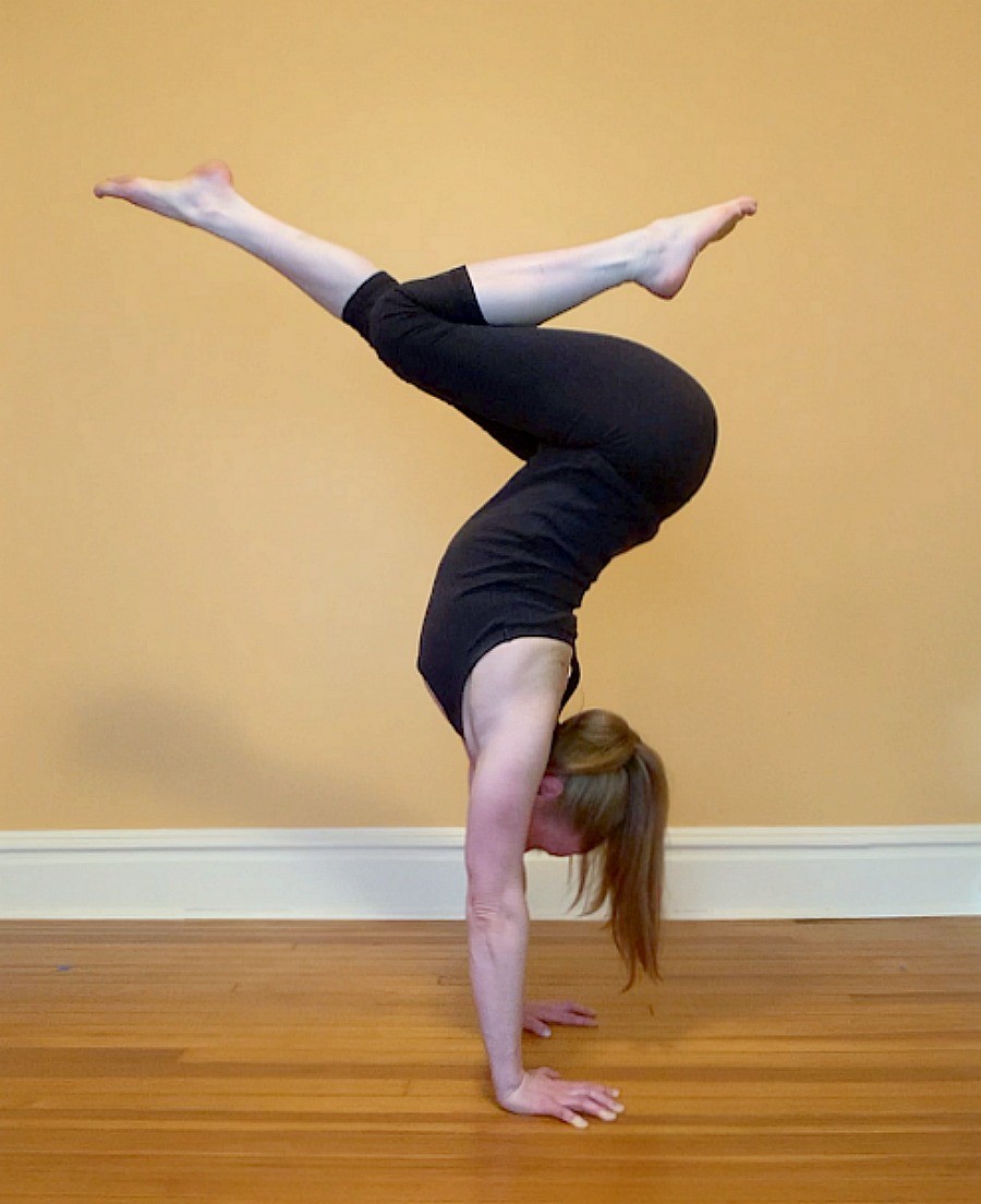 Wall walks help build shoulder and core strength